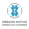 Oregon Native American Chamber logo.